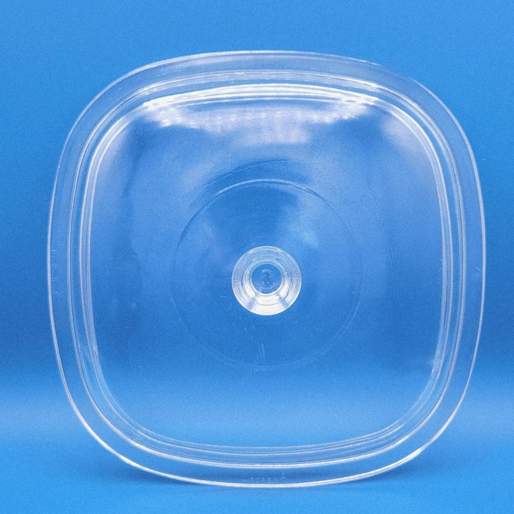 Vintage Pyrex Square Glass Lid for Corning Ware (#27, P-9-C-1)